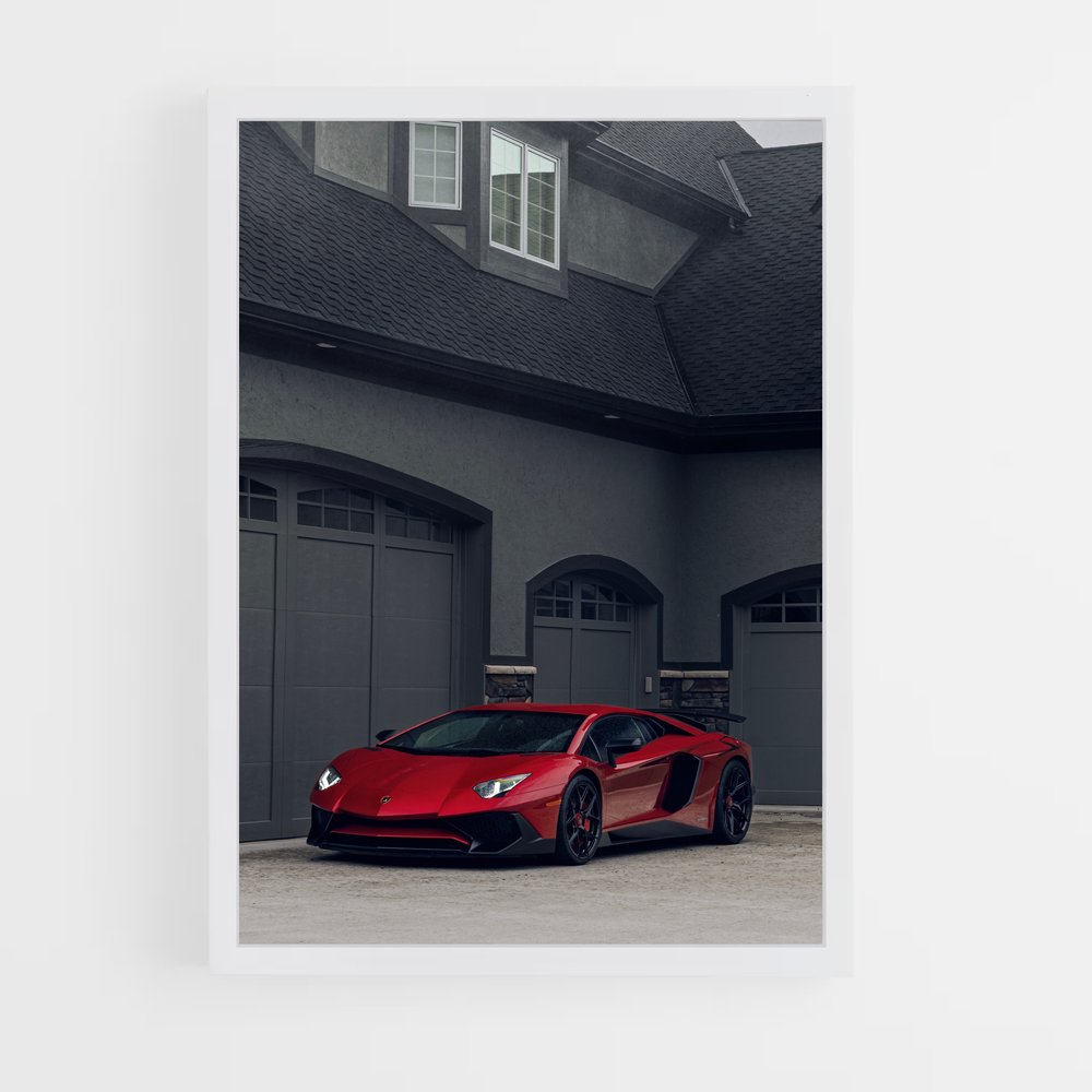 Poster Aventador Votre Incarnée – affiche Lamborghini (vue 3)